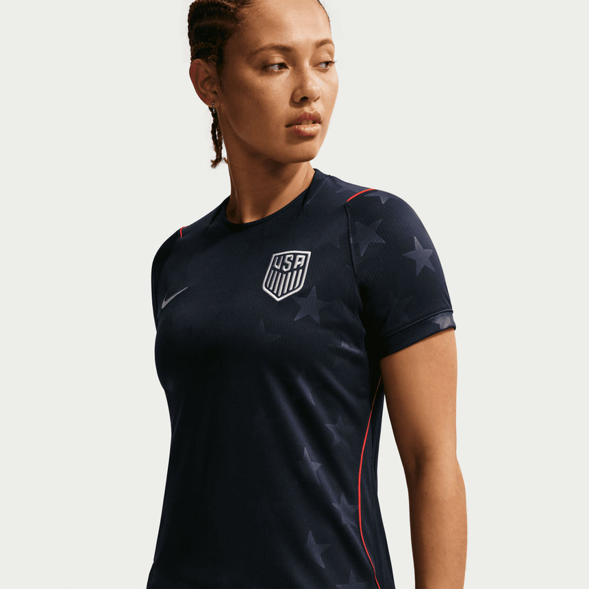 Nike Women's USA World Cup 2026 Away Jersey Dark Obsidian Sleeve