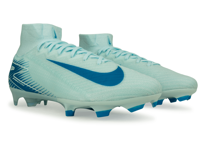 Nike Men's Zoom Mercurial Superfly 10 Elite FG Glacier Blue/Blue Orbit Together