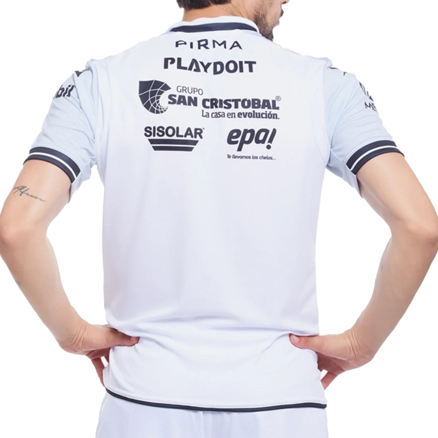 Pirma Men's Necaxa 2024/25 Away Jersey White Back