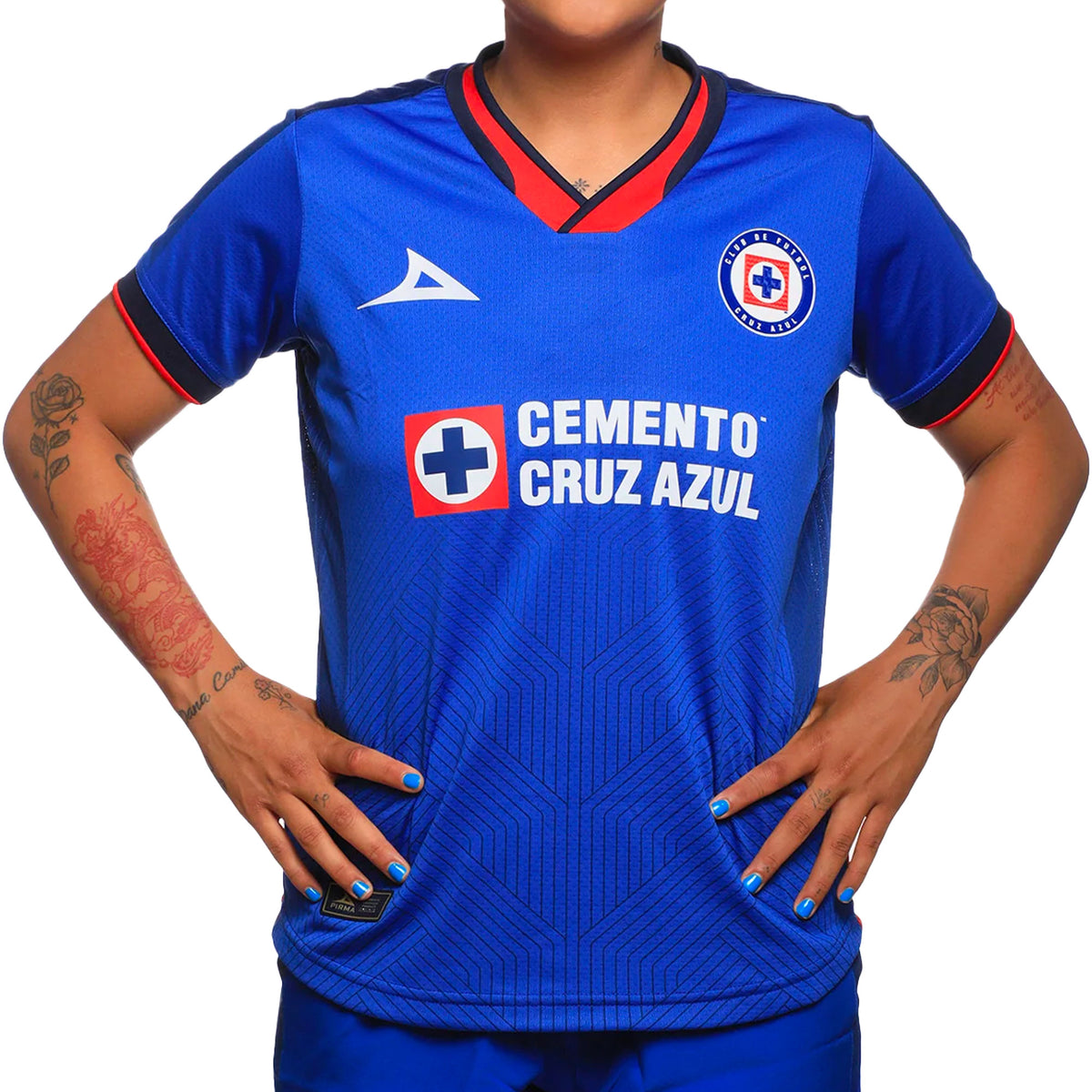 Pirma Cruz Azul Women s Home Authentic 2023 24 Soccer Jersey Azteca Pirma Cruz Azul Women s Home Authentic 2023 24 Soccer Jersey Azteca