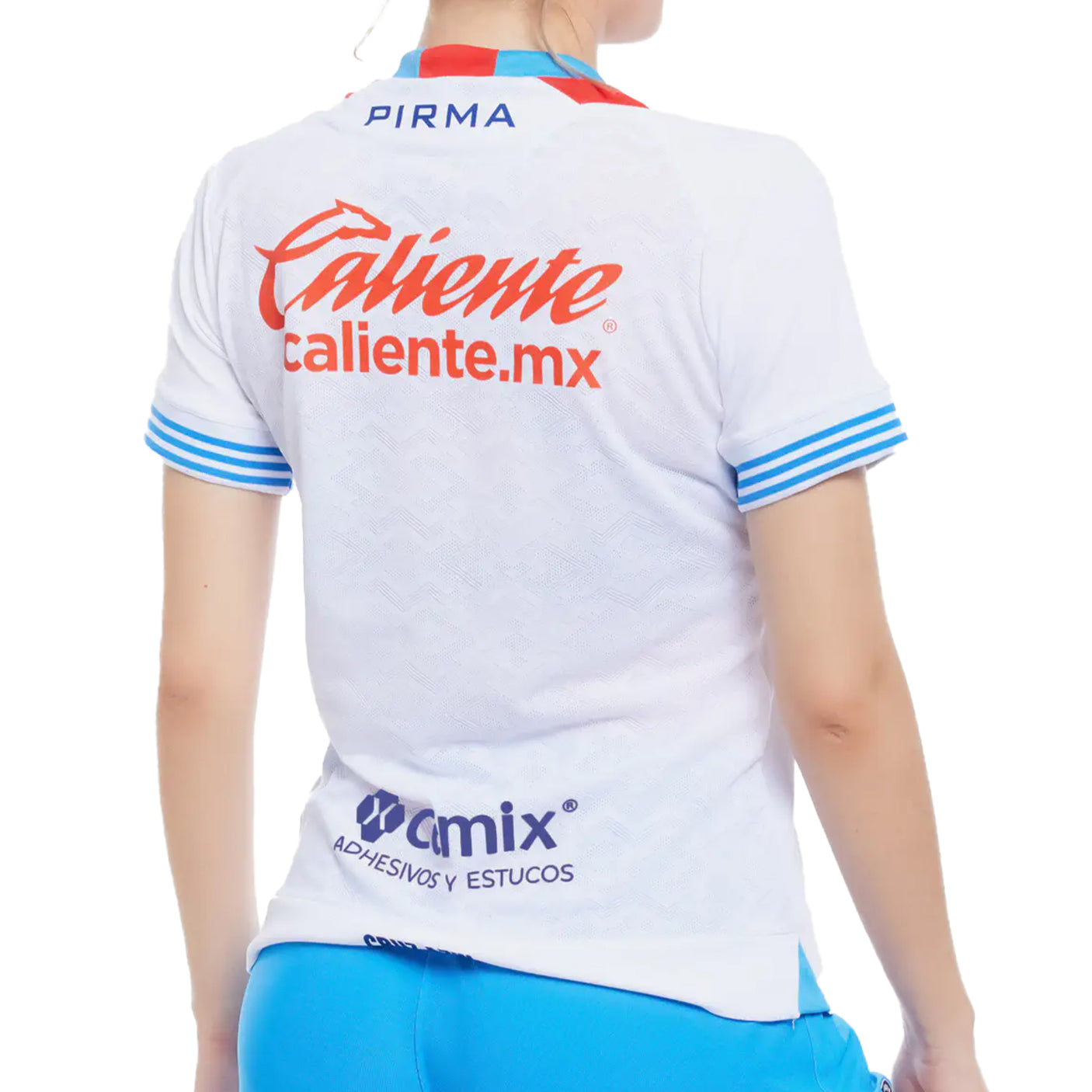 Pirma Women's Cruz Azul 2024/25 Away Jersey White/Blue Back