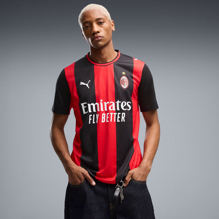 PUMA AC Milan Men's Home Stadium 2026/27 Jersey Red/Black Model