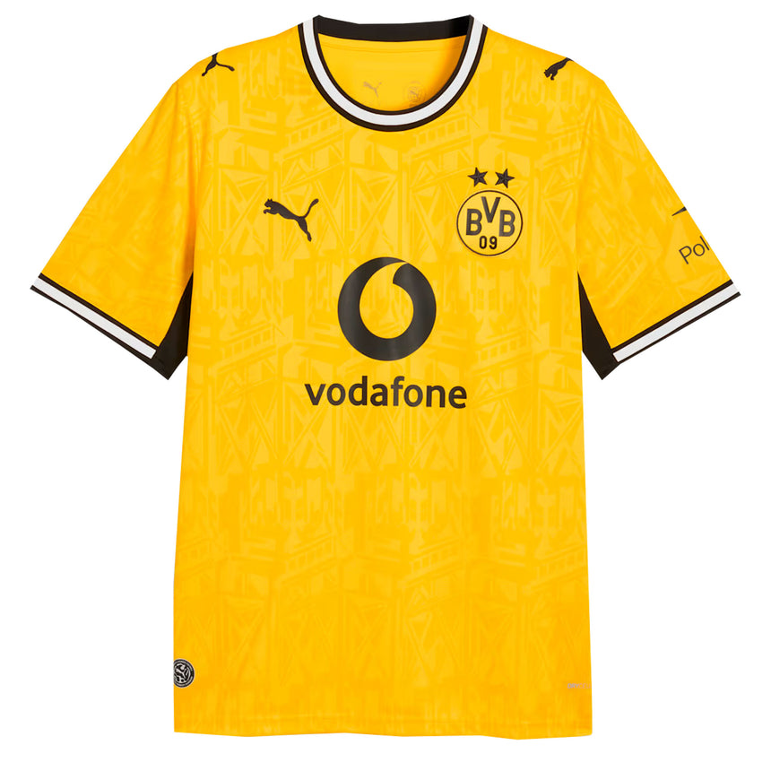 PUMA Borussia Dortmund Men's Home Stadium 2026/27 Jersey Yellow/Black Front