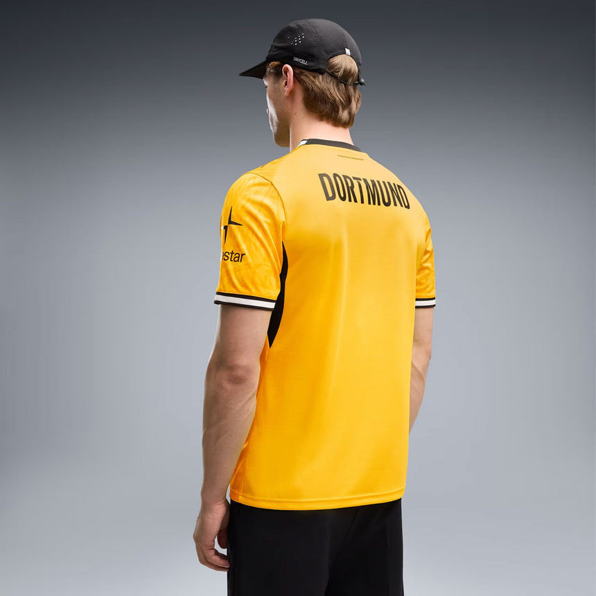 PUMA Borussia Dortmund Men's Home Stadium 2026/27 Jersey Yellow/Black Sleeve