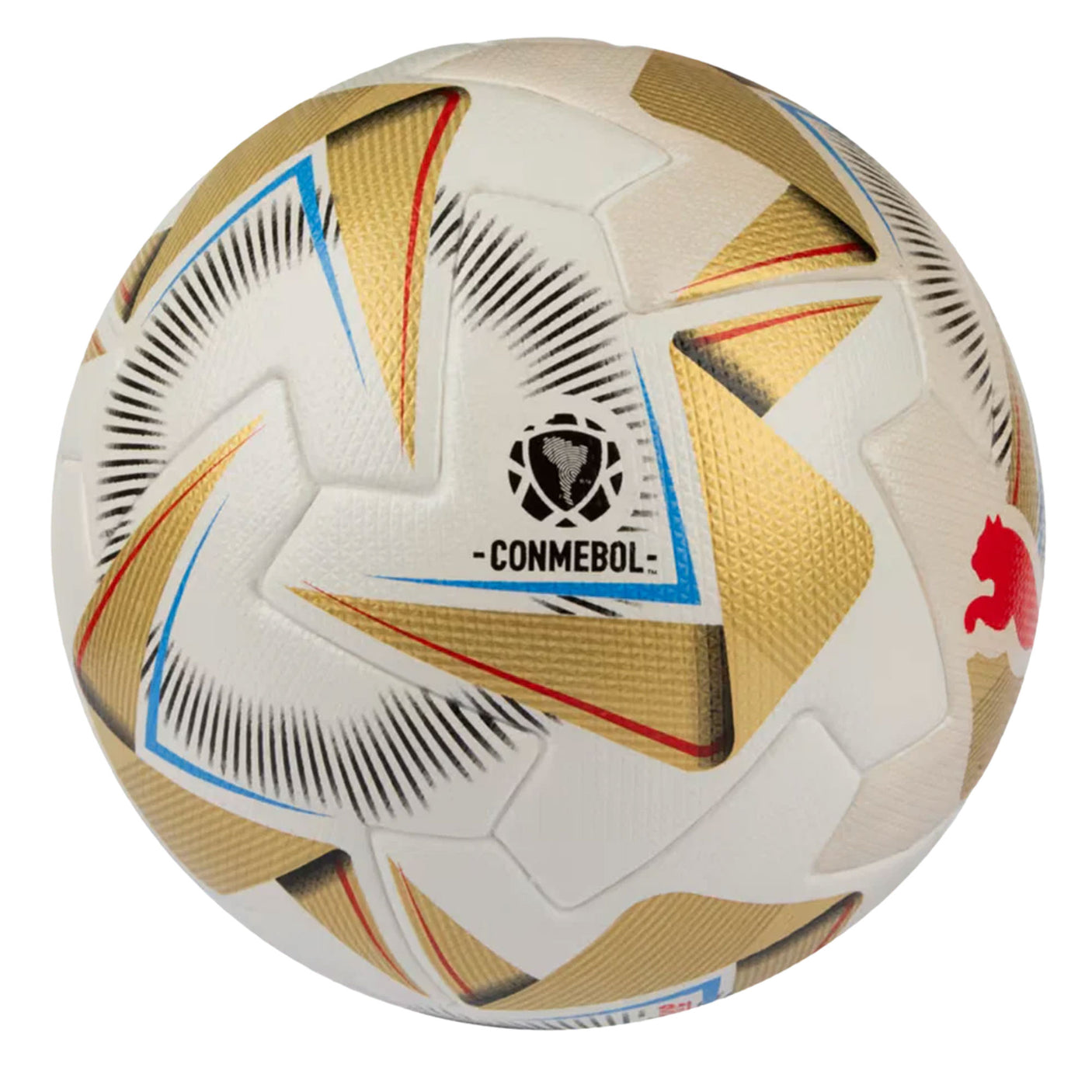 PUMA Cumbre Conmebol Copa America 2024 Official Match Ball White/Gold Front