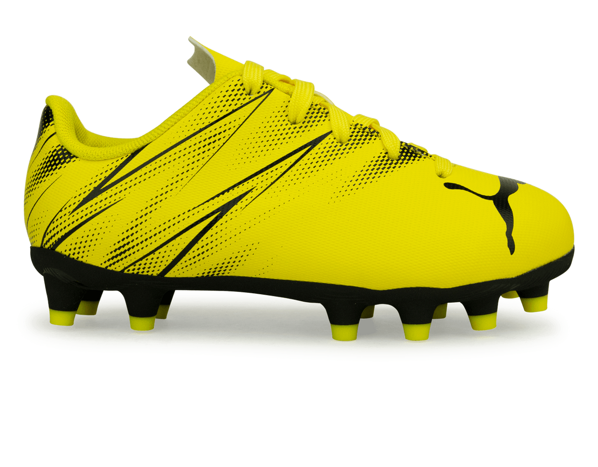 kids yellow football boots