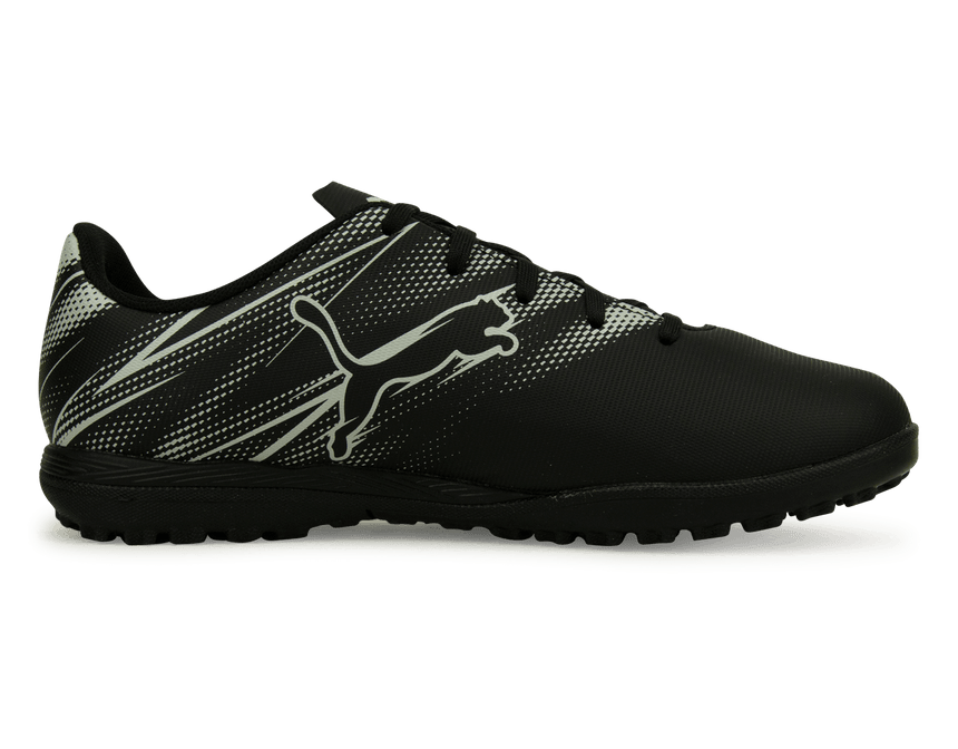 PUMA Kids AttaCanto TF Black/Silver Side