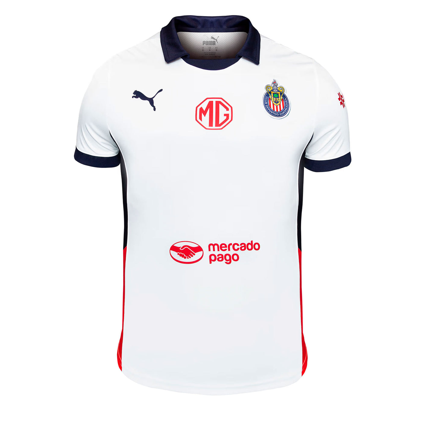 PUMA Kids Chivas De Guadalajara 2024/25 Away Jersey White/Red Front