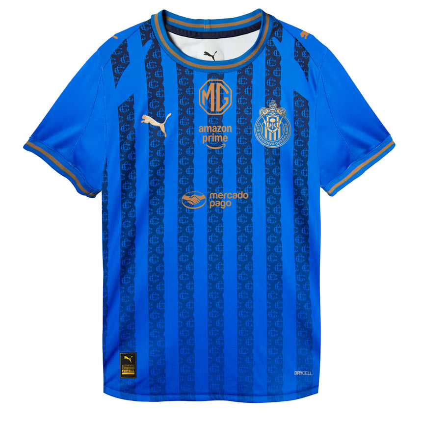 PUMA Kid's Chivas De Guadalajara 2025/26 Third Jersey Ultra Blue Front