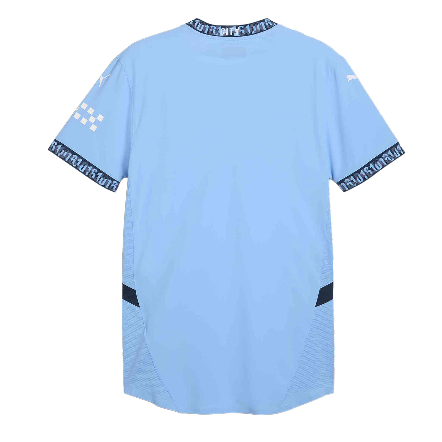 PUMA Kids Manchester City FC Home Jersey 2024/25 Light Blue/Marine Blue Back