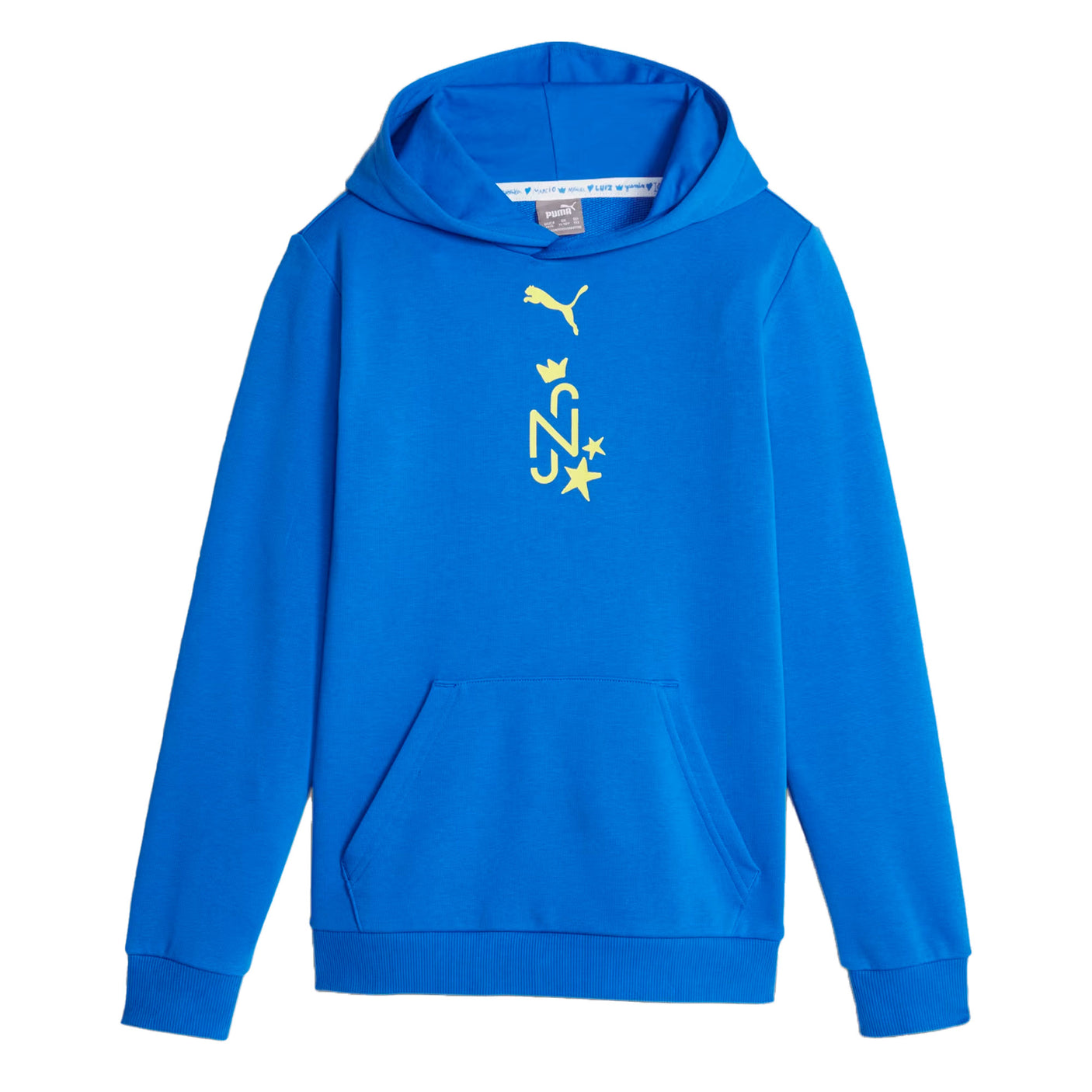 PUMA Kids Neymar Jr 2023/24 INS Hoodie Blue Front