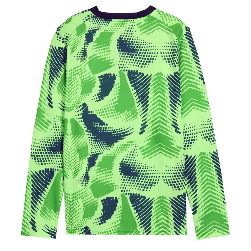 PUMA Kids Team Target Goalkeeper Longsleeve Jersey Fizzy Lime/Black Back