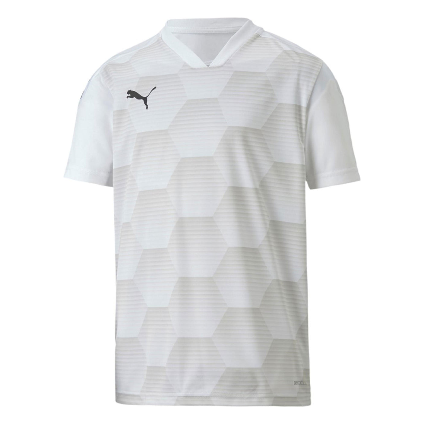 Puma Kids Team Final 21 Graphic Jersey White/Black Front