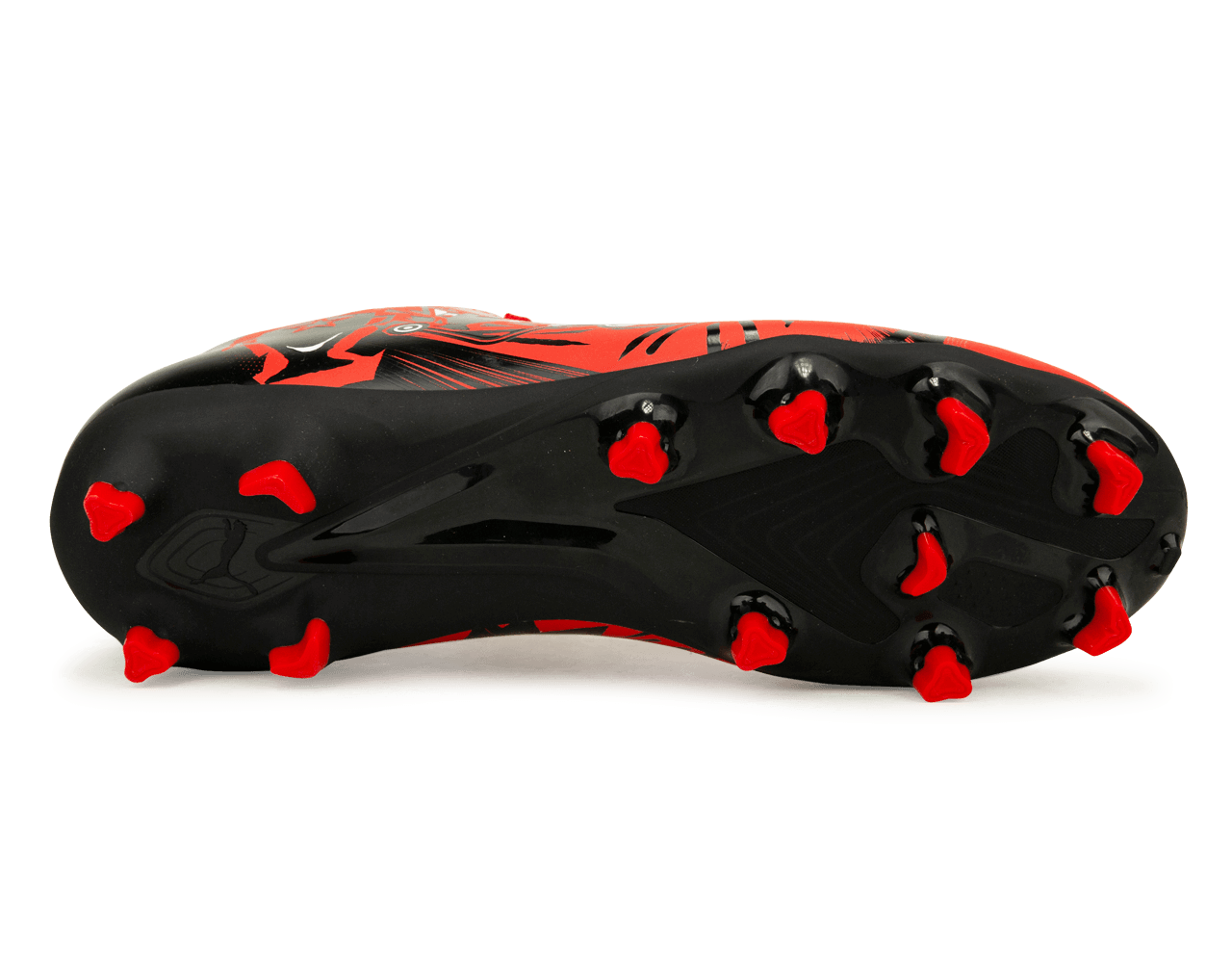 PUMA Kids Ultra Play CP FG/AG Red/Black Sole