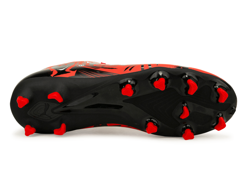 PUMA Kids Ultra Play CP FG/AG Red/Black Sole