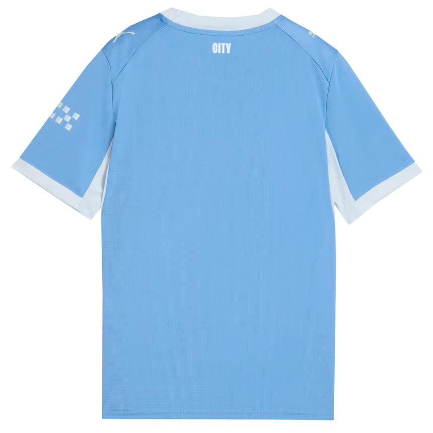 PUMA Manchester City Kids Home Stadium 2026/27 Jersey Light Blue Back