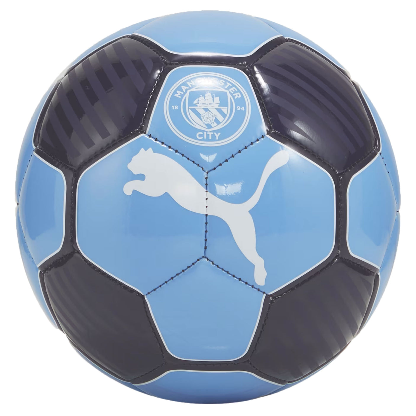 PUMA Manchester City Mini Ball Light Blue/Navy Back