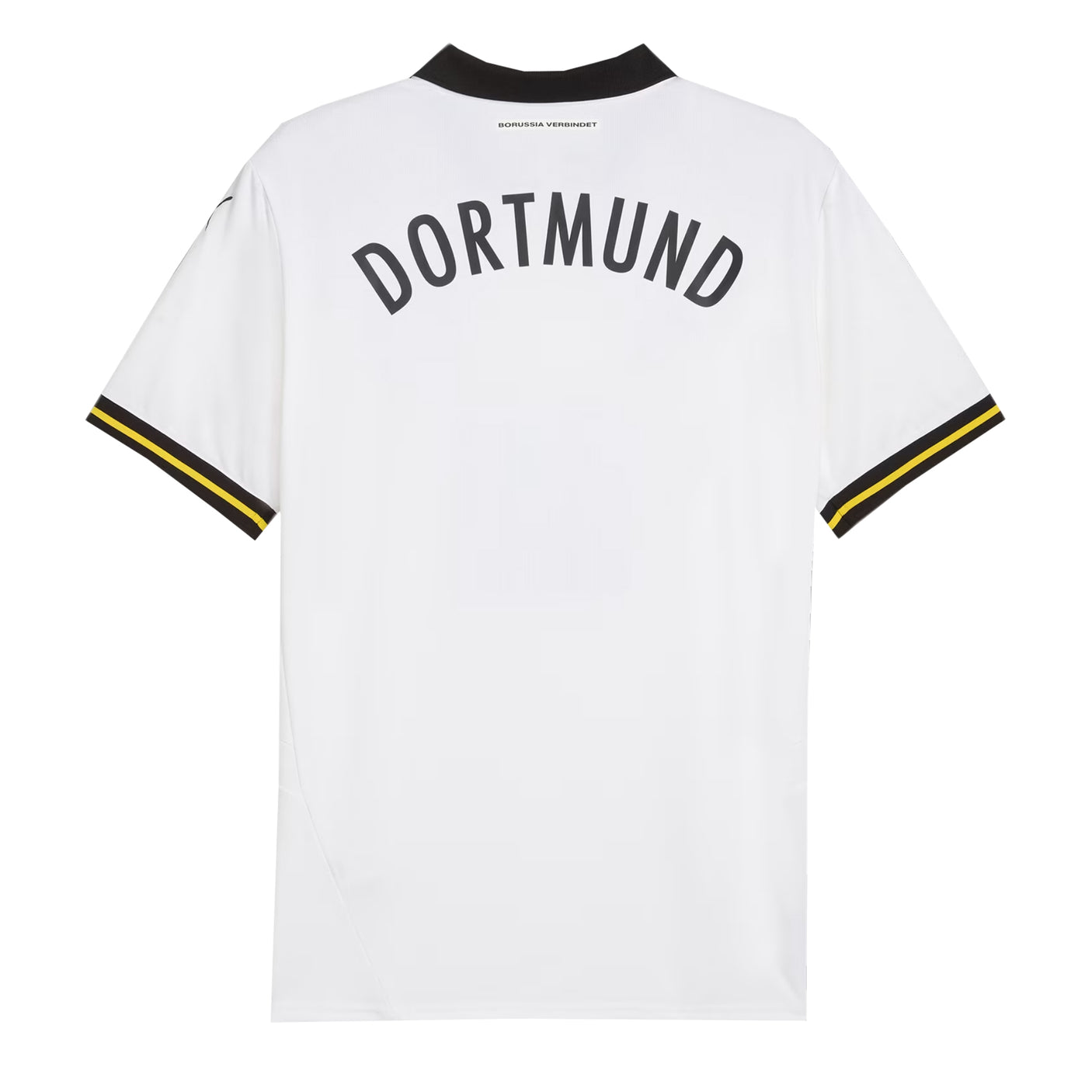 PUMA Men's Borussia Dortmund 2024/25 Third Jersey White/Black Back