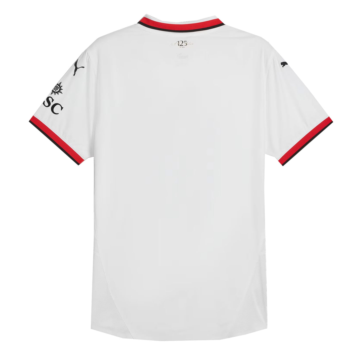 PUMA Men's AC Milan 2024/25 Authentic Away Jersey White/Red Back