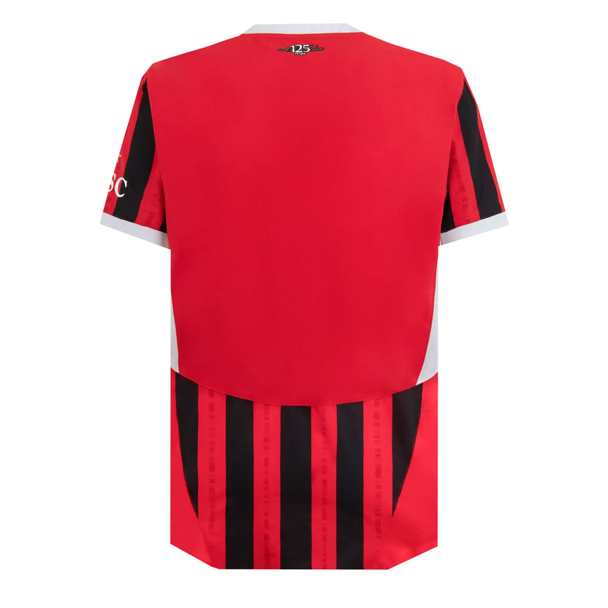 PUMA Men's AC Milan 2024/25 Authentic Home Jersey Red/Black Back