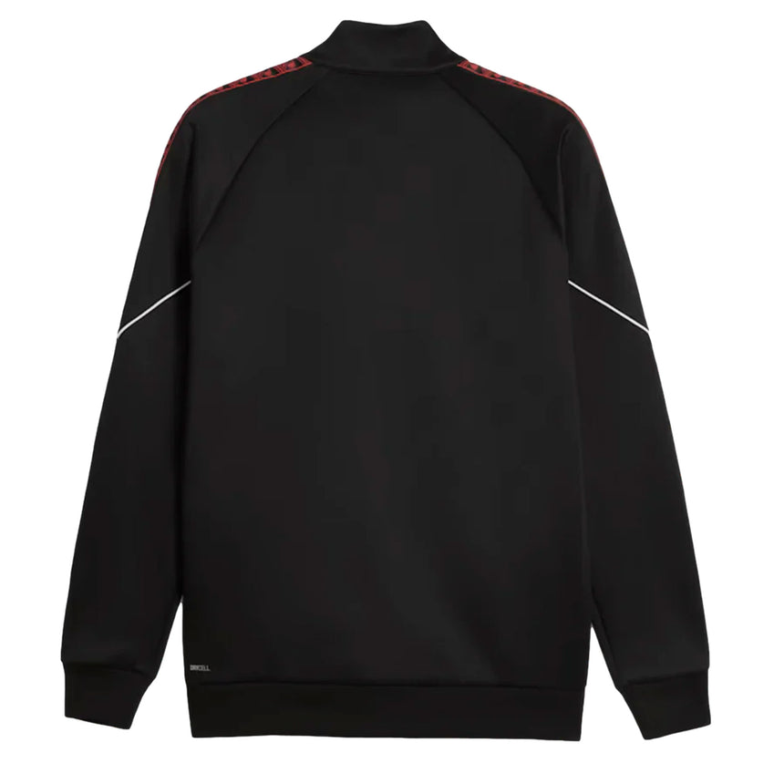 PUMA Men's Ac Milan King Anthem Jacket Black/Red Back