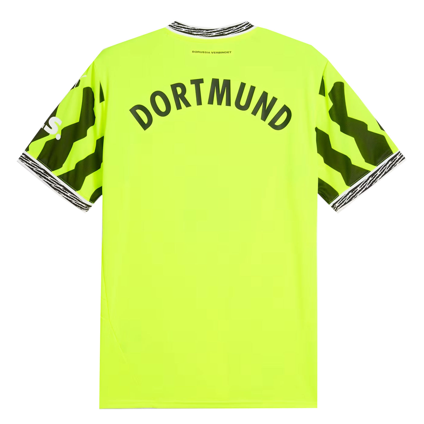 PUMA Men's Borussia Dortmund 2025/26 Anniversary Jersey Yellow Alert/Black Back