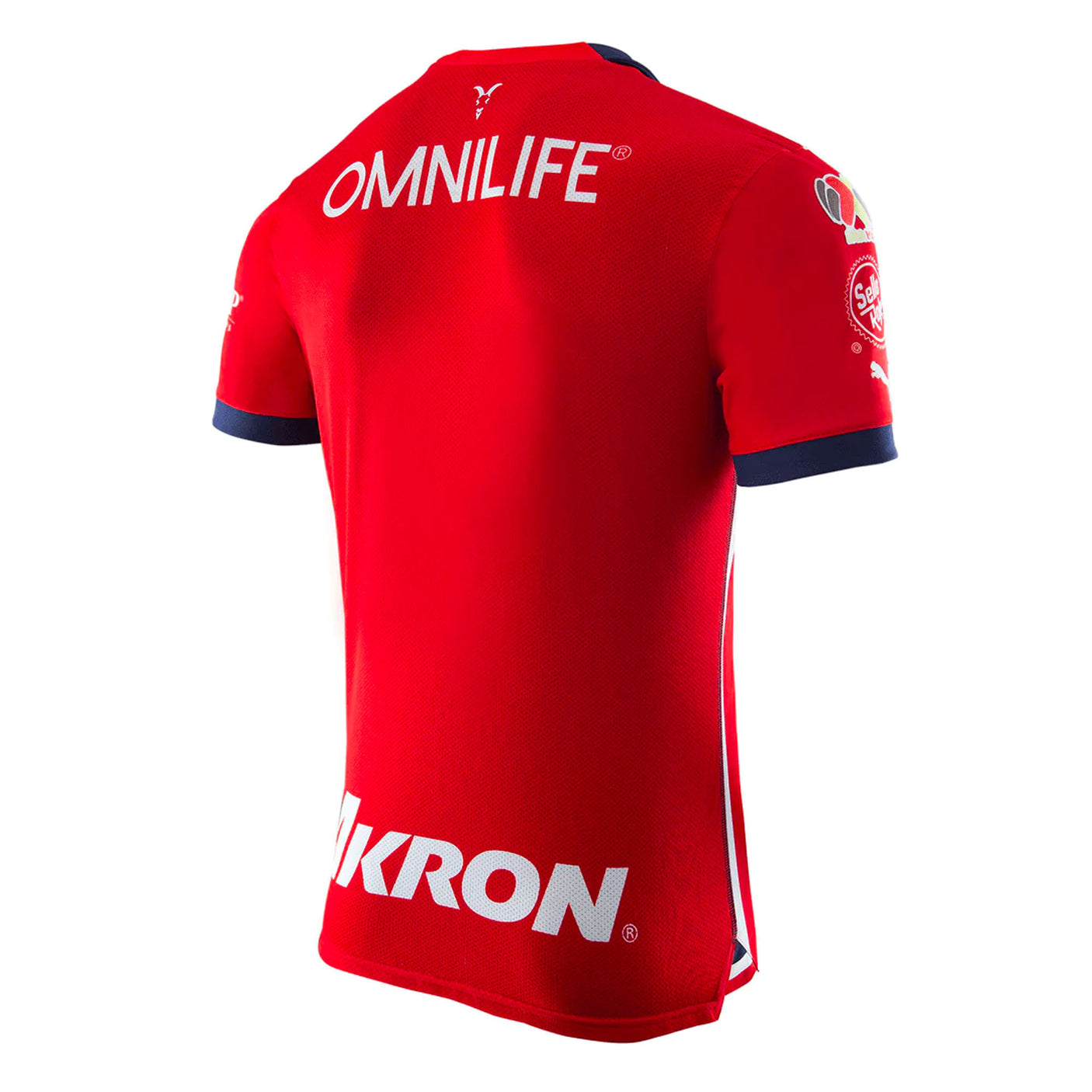 PUMA Men's Chivas De Guadalajara 2023/24 Authentic Home Jersey Red/White Back