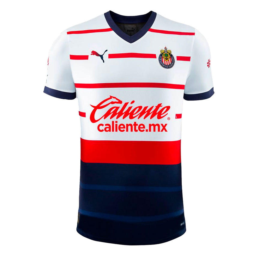Puma Men's Chivas De Guadalajara 2023/24 Away Jersey White/Red Front