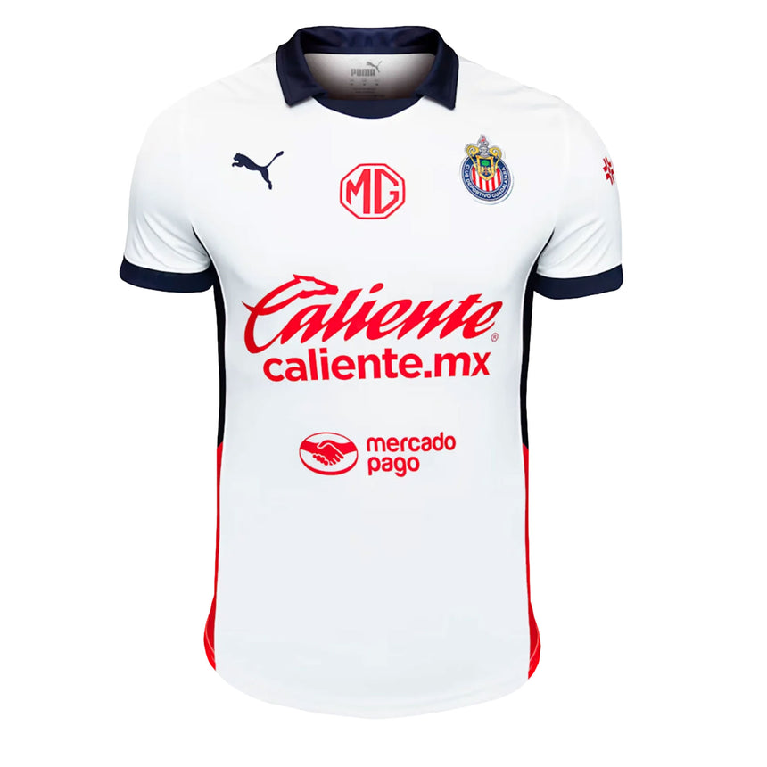 PUMA Men's Chivas De Guadalajara 2024/25 Away Jersey White/Red Front