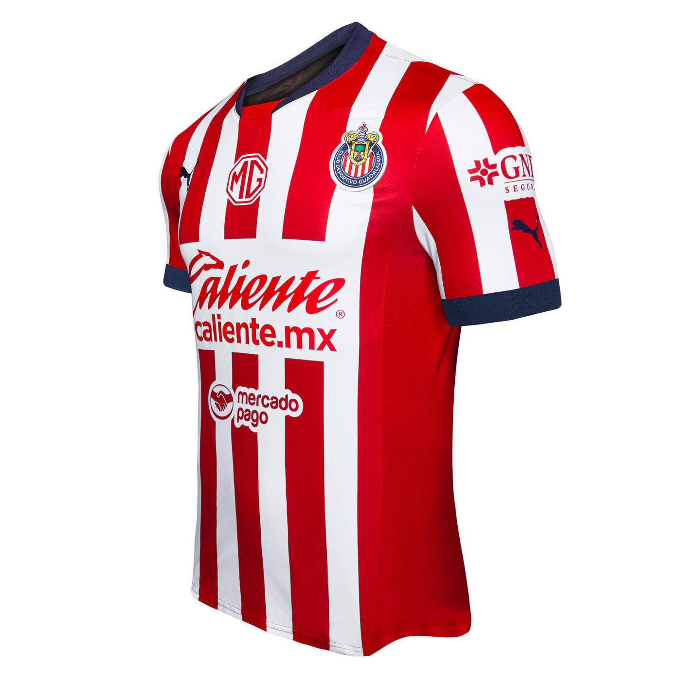 PUMA Men's Chivas De Guadalajara 2024/25 Home Jersey Red/White Side