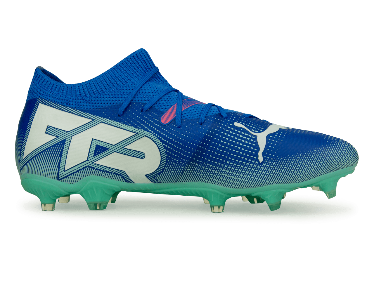 PUMA Men's Future 7 Match FG/AG Bluemazing/White Side