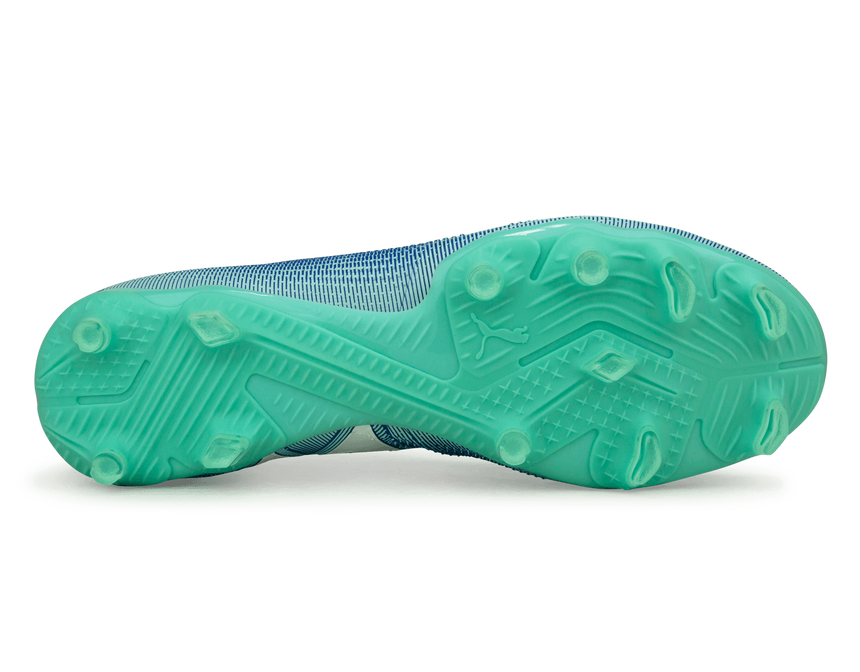 PUMA Men's Future 7 Match FG/AG Bluemazing/White Sole