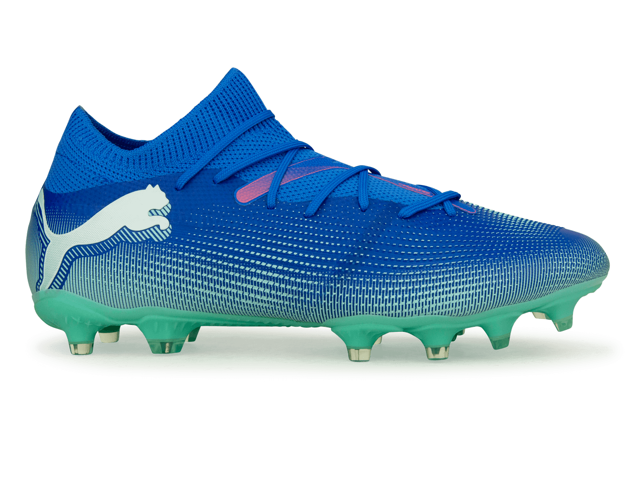 PUMA Men's Future 7 Match FG/AG Bluemazing/White