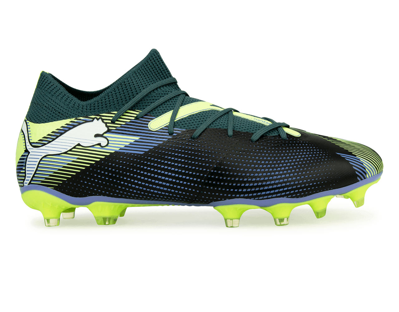 PUMA Men's Future 7 Match FG/AG Gray Skies/Puma White