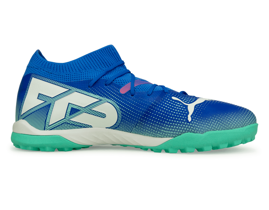 PUMA Men's Future 7 Match TT TF Bluemazing/White Side