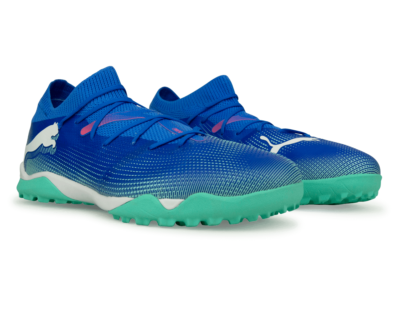 PUMA Men's Future 7 Match TT TF Bluemazing/White Together