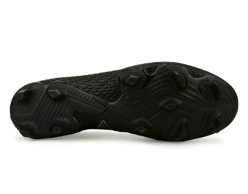 PUMA Men's Future 7 Ultimate FG/AG Black/Silver Sole