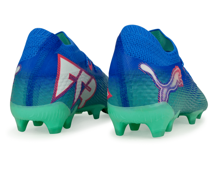 PUMA Men's Future 7 Ultimate FG/AG Bluemazing/White Rear