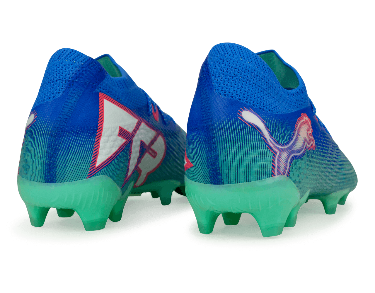 PUMA Men's Future 7 Ultimate FG/AG Bluemazing/White Rear