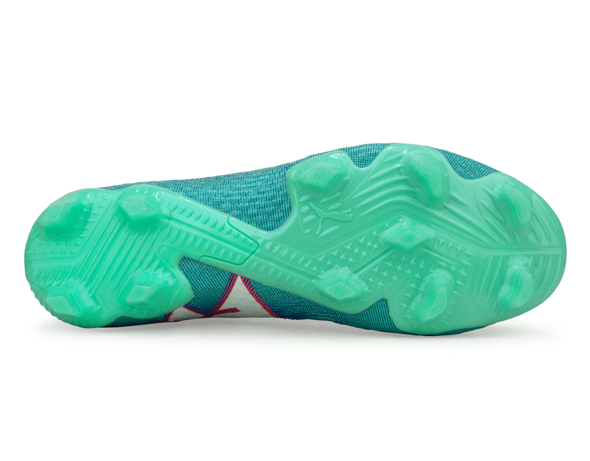 PUMA Men's Future 7 Ultimate FG/AG Bluemazing/White Sole