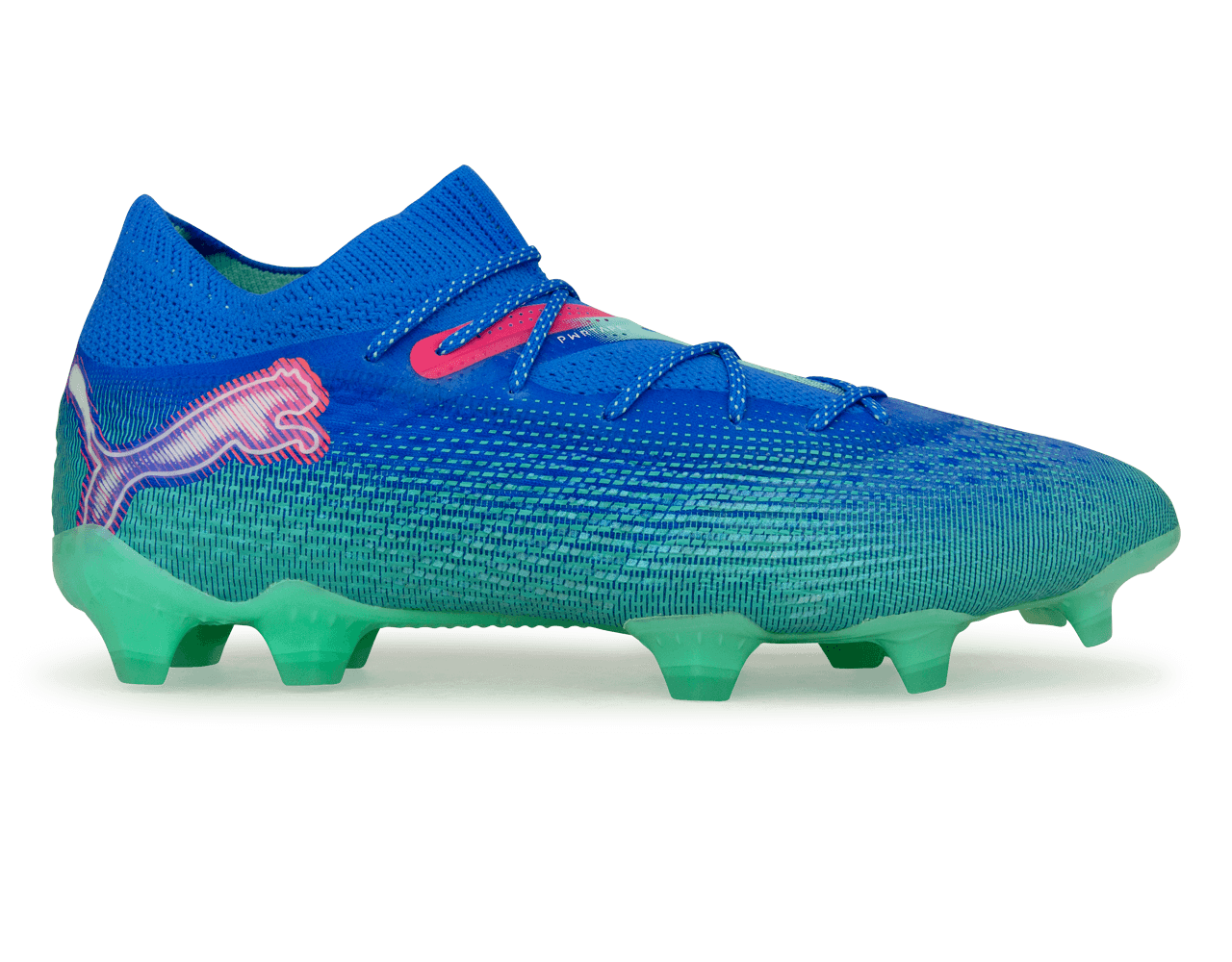 PUMA Men's Future 7 Ultimate FG/AG Bluemazing/White