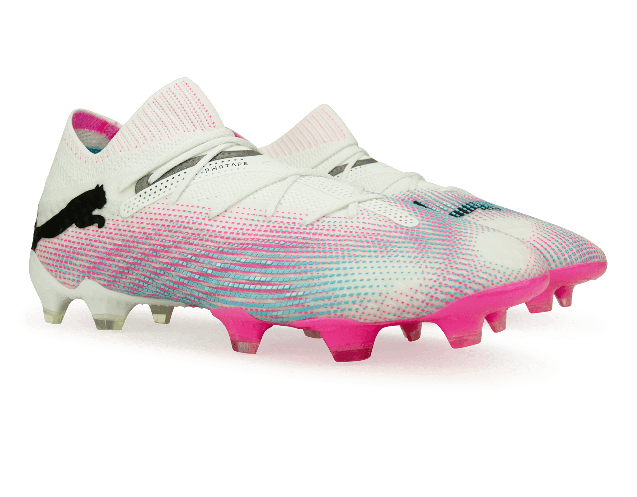 PUMA Men's Future 7 Ultimate FG/AG White/Black Together