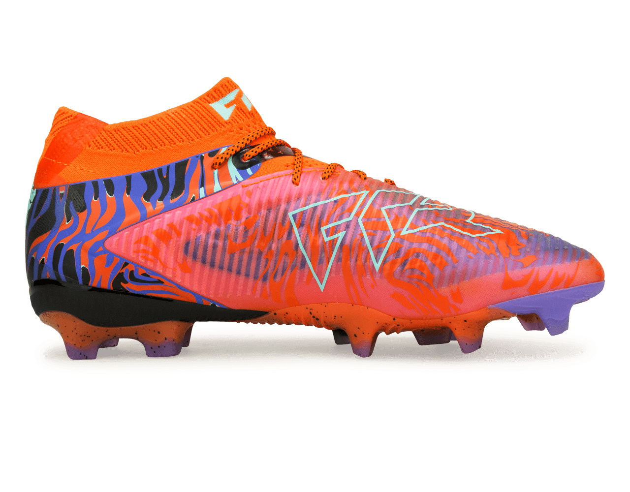 PUMA Men's Future 8 Ultimate Creativity FG Orange/Amethyst Side