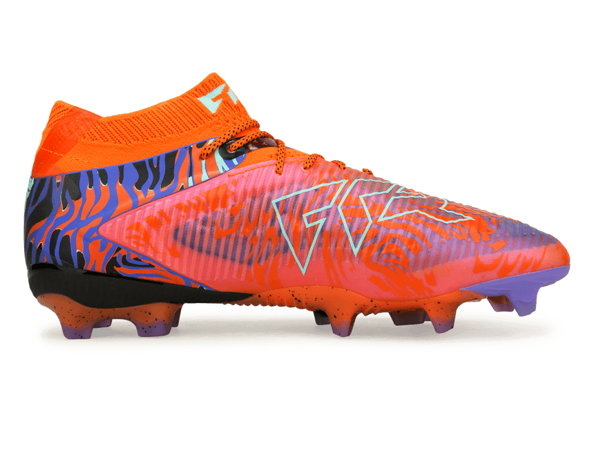 PUMA Men's Future 8 Ultimate Creativity FG Orange/Amethyst Side