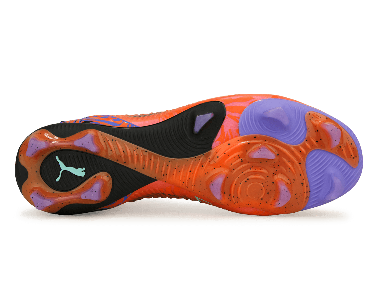 PUMA Men's Future 8 Ultimate Creativity FG Orange/Amethyst Sole