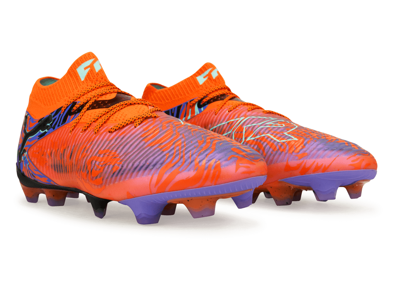 PUMA Men's Future 8 Ultimate Creativity FG Orange/Amethyst Together