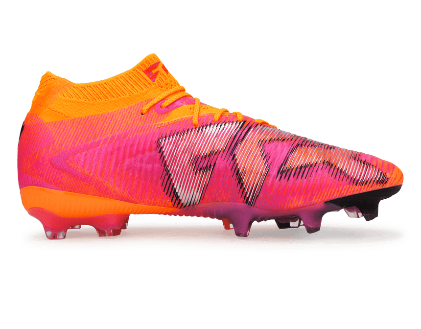 PUMA Men's Future 8 Ultimate FG Heat Fire/PUMA Black/Ravish Side