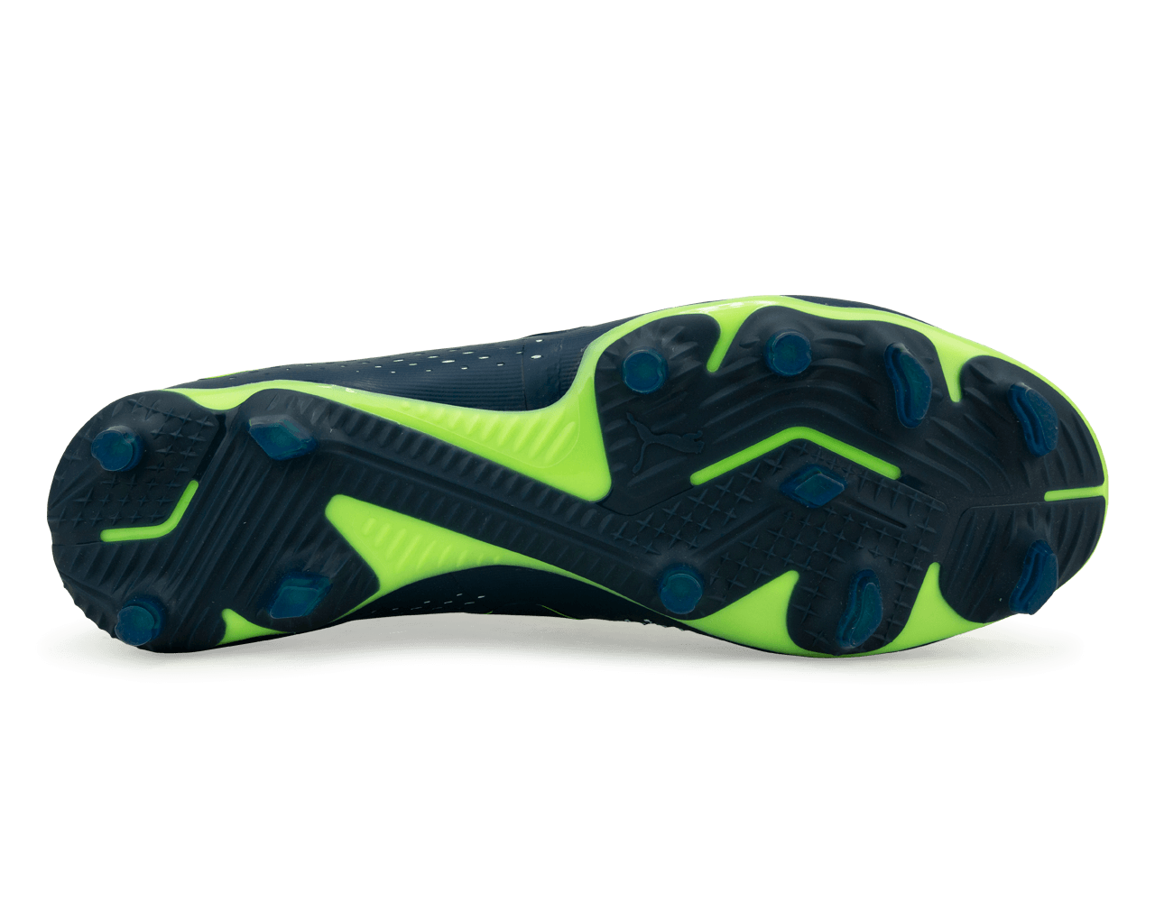 PUMA Men's Future Match FG/AG Persian Blue/White Sole