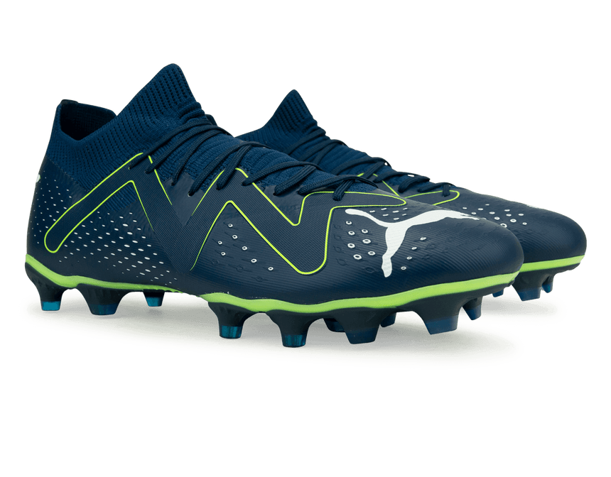 PUMA Men's Future Match FG/AG Persian Blue/White Together