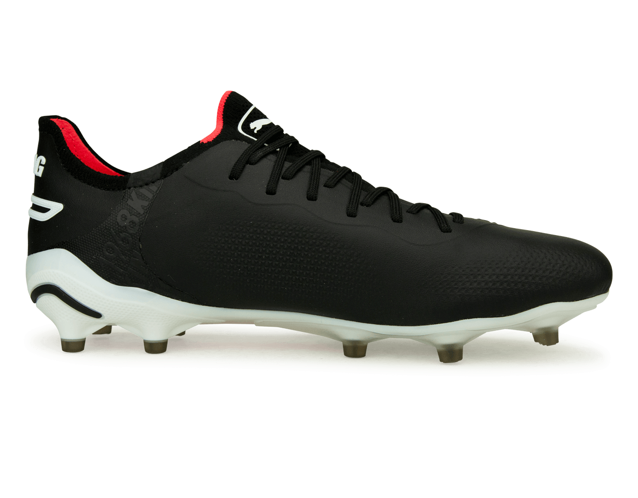 PUMA Men's King Ultimate FG/AG Black/White Side